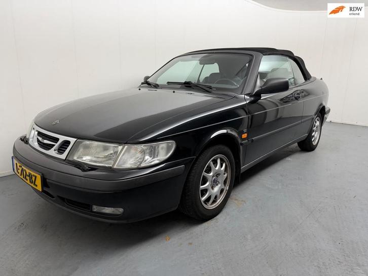 Saab 9-3 Cabrio 2.0 S # Clima # Leder # EL Dak # Lmv # Onder, Auto's, Saab, Bedrijf, Te koop, Saab 9-3, ABS, Airbags, Centrale vergrendeling