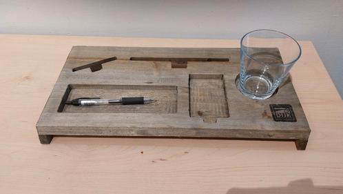 Houten desk organizer, Huis en Inrichting, Bureaus, Nieuw, Ophalen of Verzenden