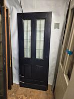 83x201,5cm voordeur R naar binnen incl glas in lood JH8, Ophalen, 80 tot 100 cm, ., Nieuw