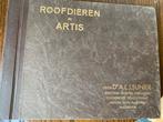 Roofdieren in Artis van sunier plakboek vintage, Boeken, Overige Boeken, Ophalen of Verzenden