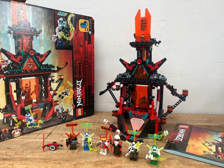 Lego Ninjago 71712 - Tempel van Waanzin, Kinderen en Baby's, Speelgoed | Duplo en Lego, Zo goed als nieuw, Lego, Complete set