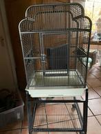 mooie grote vogelkooi, Dieren en Toebehoren, Ophalen of Verzenden, Zo goed als nieuw, Metaal, Vogelkooi