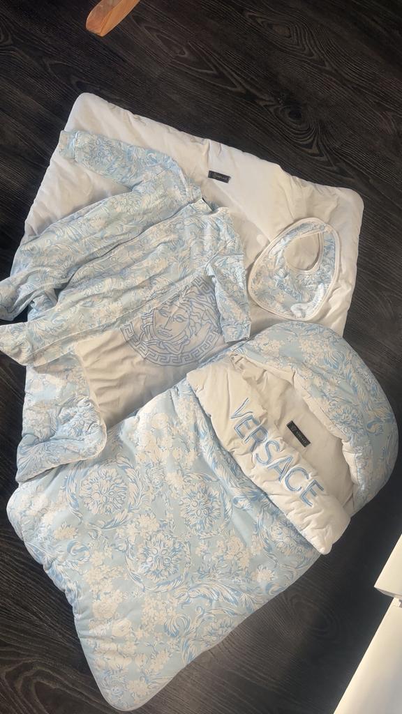 Jongens baby geboorte set, Kinderen en Baby's, Dekens, Slaapzakjes en Inbakerproducten, Zo goed als nieuw, Overige typen, Minder dan 70 cm