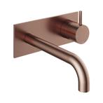 Hotbath Cobber Inbouw Wastafelkraan Geborsteld messing, Ophalen of Verzenden, Nieuw, Koper, Kraan