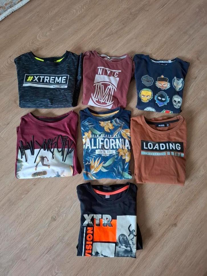 Longsleeve jongen maat 146-152 146  152 7 stuks, Kinderen en Baby's, Kinderkleding | Kinder-kledingpakketten, Gebruikt, Maat 146