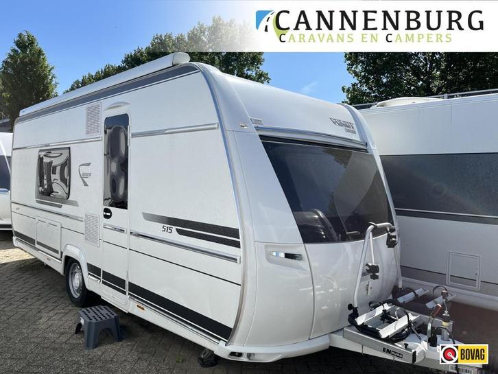 Fendt Bianco Activ 515 SFD Ruime badkamer met douche, Caravans en Kamperen, Caravans, tot en met 2, 1250 - 1500 kg, Overige, Fendt