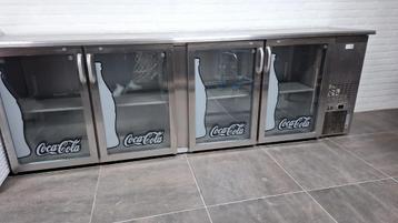 Coca cola  4deurs rvs koeling  beschikbaar voor biedingen