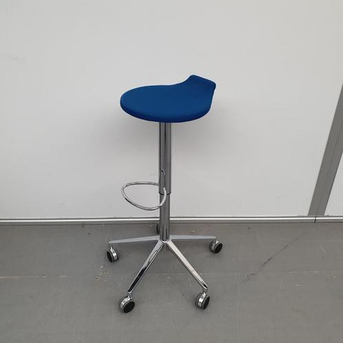 Gispen/Casala hoge design bar krukken - met breukje leuning, Huis en Inrichting, Barkrukken, Ophalen of Verzenden