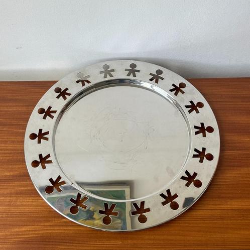 TOTALE LEEGVERKOOP  Alessi Girotondo RVS schaal by King Kong, Huis en Inrichting, Woonaccessoires | Schalen en Manden, Gebruikt