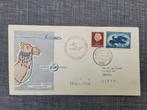 First KLM flight envelop Amsterdam - Tripoli 1958 - openings, Postzegels en Munten, Postzegels | Eerstedagenveloppen, Nederland