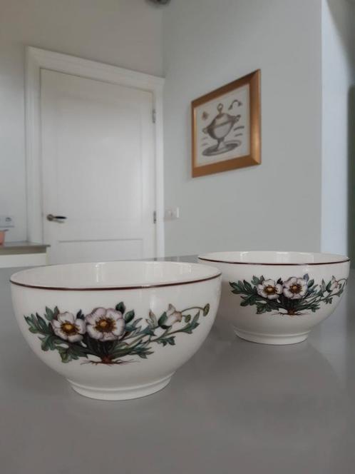 Mueslikom Villeroy en Boch Botanica schaars, 2 beschikbaar, Huis en Inrichting, Keuken | Servies, Zo goed als nieuw, Kom(men)