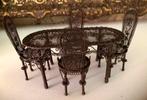 Poppenhuis Tafel + 4 stoelen 1:12, Poppenhuis, Eu, Eu, Mandysmaison@gmail.com