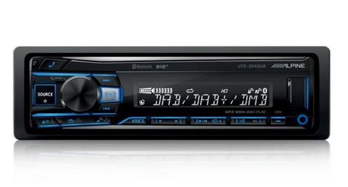 Alpine UTE-204DAB BT/USB/DAB+ Headunit / Autoradio, Auto diversen, Autoradio's, Nieuw, Ophalen of Verzenden