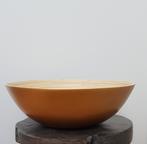 Grote Schaal. Goud. Nieuw, Huis en Inrichting, Woonaccessoires | Schalen en Manden, Ophalen of Verzenden, Nieuw, Rond, Overige materialen