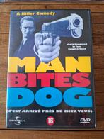 Dvd - Man bites dog, Cd's en Dvd's, Dvd's | Filmhuis, Frankrijk, Ophalen of Verzenden, Zo goed als nieuw, Vanaf 16 jaar