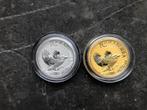 2024 Aus - Kookaburra - 1/10 oz gold + 1/10 oz platinum, Ophalen of Verzenden, Platina