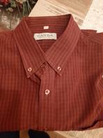 Heren overhemd xl, Kleding | Heren, Grote Maten, Ophalen of Verzenden, Zo goed als nieuw, Blauw, Overhemd