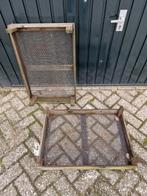 Houten kist met Gaasbodem., Huis en Inrichting, Woonaccessoires | Kisten, Minder dan 50 cm, Gebruikt, 50 tot 100 cm, Ophalen of Verzenden