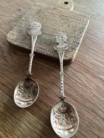 Verzilverd lepeltje, Ophalen of Verzenden, Gebruikt, Nederland, Speld(je) of Lepel(tje)