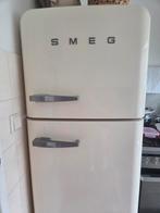 Smeg creme fab30 koel vriea combinatie, Witgoed en Apparatuur, Koelkasten en IJskasten, Ophalen, Gebruikt, 200 liter of meer, 60 cm of meer