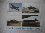 Kalender MLD 1992 (Losse Foto's), Ophalen, Maandkalender, Gebruikt