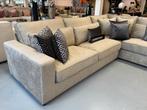 Luxe Velvet Teddy Hoekbank Pocket 310x250cm Beige Sand NIEUW, Info@oosterbaanwonen.nl, Venus 31 8448CE Heerenveen, Hoekbank, Ophalen of Verzenden