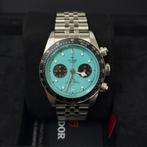 Tudor Black Bay Chrono Flamingo Blue Jubilee 79360N NIEUW, Sieraden, Tassen en Uiterlijk, Horloges | Heren, Flex Ltd., Nieuw, https://flex.com/contact-us