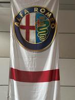 Alfa Romeo dealer vlag origineel jaren ‘80/90 XXL 400x100 cm, Gebruikt, Ophalen of Verzenden