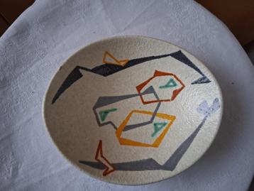 Antieke GARDA Royal Plazuid Gouda sierschaal *eureka* beschikbaar voor biedingen