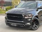 Dodge Ram 1500 5.7 V8 Crew Cab Laramie Sport black Luchtveri, Auto's, Dodge, Origineel Nederlands, Te koop, Huisgarantie, 5 stoelen