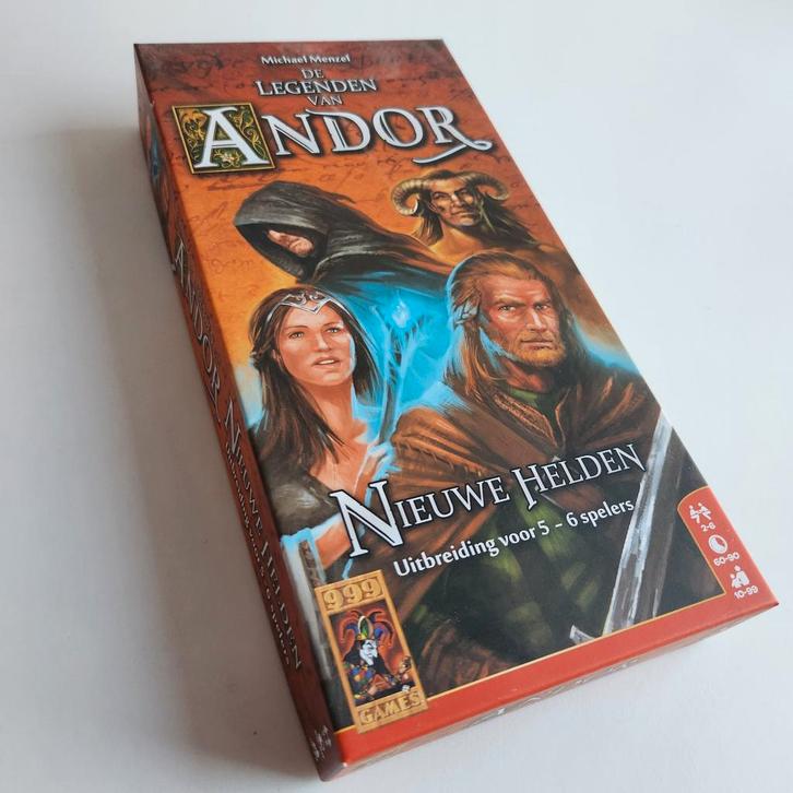 Andor: Nieuwe Helden, Hobby en Vrije tijd, Gezelschapsspellen | Bordspellen, Nieuw, Vijf spelers of meer, Ophalen of Verzenden