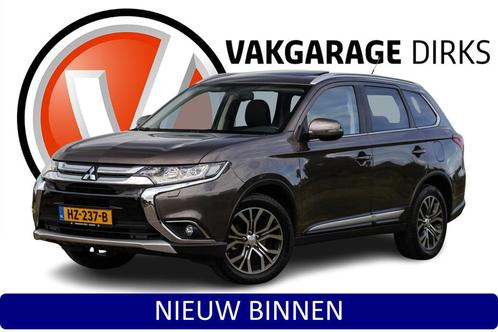 Mitsubishi Outlander 2.0 Aut Instyle 7p. ✅ LED ✅ Leder, Auto's, Mitsubishi, Bedrijf, Te koop, Outlander, ABS, Achteruitrijcamera