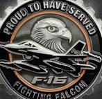 F-16 Coins, Ophalen, Landmacht, Nederland, Embleem of Badge