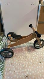 Houten driewieler loopfiets, Ophalen, Zo goed als nieuw, Loopfiets