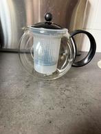 Bodum theepot glas met houder losse thee nog nieuw, Huis en Inrichting, Keuken | Servies, Ophalen, Overige typen, Nieuw, Glas