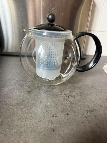 Bodum theepot glas met houder losse thee nog nieuw beschikbaar voor biedingen