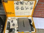 Vintage AEG  HTK727 Hand en Tafelcirkelzaag een accesoires., Doe-het-zelf en Verbouw, Gereedschap | Zaagmachines, Gebruikt, Cirkelzaag