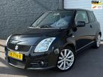 Suzuki Swift 1.6 Sport KEYLES/LMV/CLIMA/STOELVERWARMING/O-H, Auto's, Voorwielaandrijving, 1005 kg, Gebruikt, Zwart