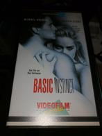 VHS - Basic Instinct, Cd's en Dvd's, Ophalen of Verzenden, Zo goed als nieuw