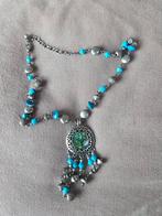 oude oosterse ketting, Verzenden, Zo goed als nieuw, Zilver, Overige materialen