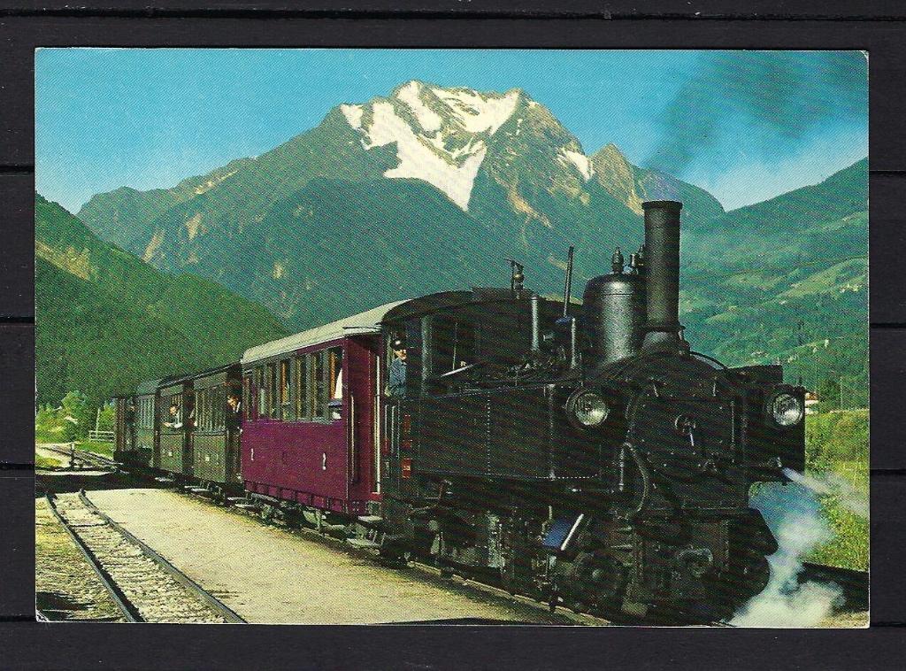 Zillertalbahn mit Grinbergspitze, Ophalen of Verzenden, Gelopen, Voertuig