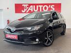 Toyota Auris 1.8 Hybrid Aspiration ECC AIRCO, CRUISE, ELEC P, Gebruikt, Euro 6, Zwart, Hybride Elektrisch/Benzine