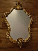 Barok wandspiegel antiek ovaal goud retro spiegel halspiegel, Ophalen of Verzenden, Ovaal