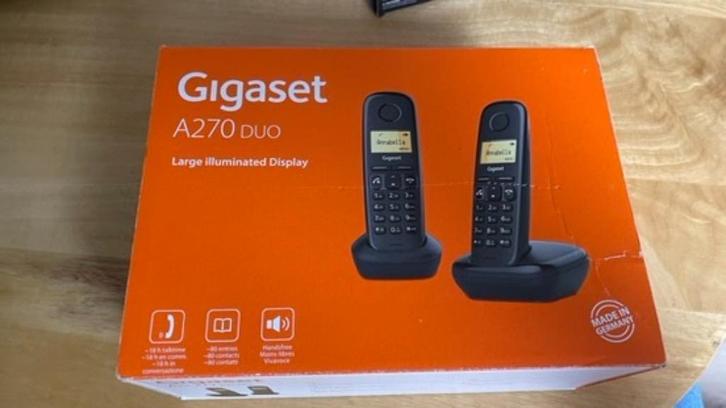 Gigaset A270 Duo – Alleen Accessoires / Onderdelen, Telecommunicatie, Vaste telefoons | Handsets en Draadloos, Nieuw, 1 handset