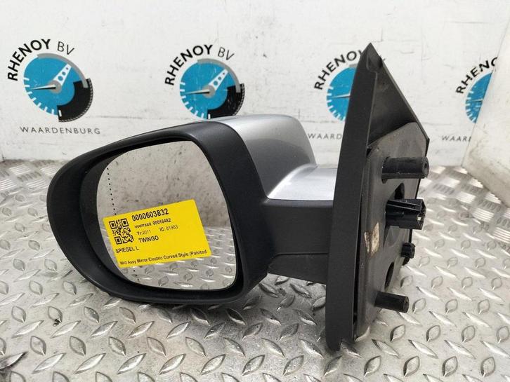 RENAULT TWINGO TWINGO 2 Night & Day 07 TOT 12 [L_DOOR_MIRROR, Auto-onderdelen, Spiegels, Gebruikt, ARN erkend, Stiba lid, Erkend duurzaam