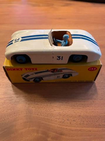 Dinky Toys 1:43 cunningham Road Racer 133 MINT + doosje MINT beschikbaar voor biedingen