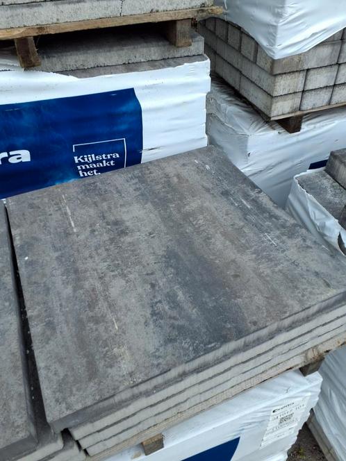 Terrastegels 60x60x4cm -  design square ocean - €17,50, Tuin en Terras, Tegels en Klinkers, Zo goed als nieuw, Terrastegels, Beton