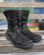 Wolky zwarte leren laarzen maat 37, Hoge laarzen, Wolky, Zwart, Ophalen of Verzenden