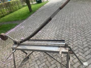Slagschaar/Plaatschaar 1,5mm 1000mmm breed beschikbaar voor biedingen