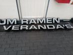 Lichtreclame aluminium ramen deuren veranda's.gevelreclame, Ophalen of Verzenden, Gevelreclame 2dehands, Info@lichtbak.nl, Echt